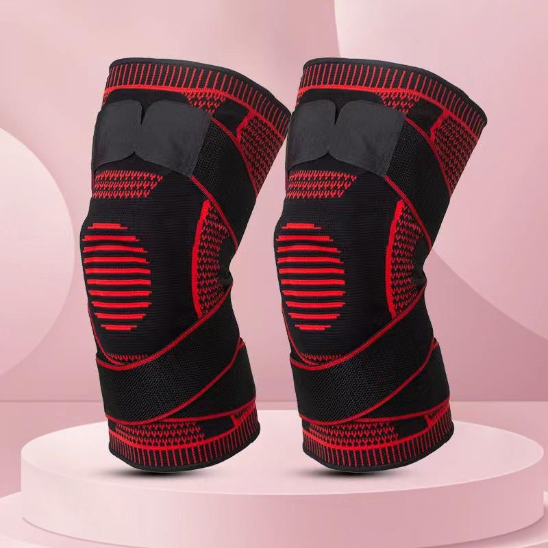 OLLAS Knee Braces, 2-Pack, Knee Support Compression Sleeves, Fitness Sports Knee Braces, Women'S & Men'S Compression Suitable for Running, Fitness, Basketball