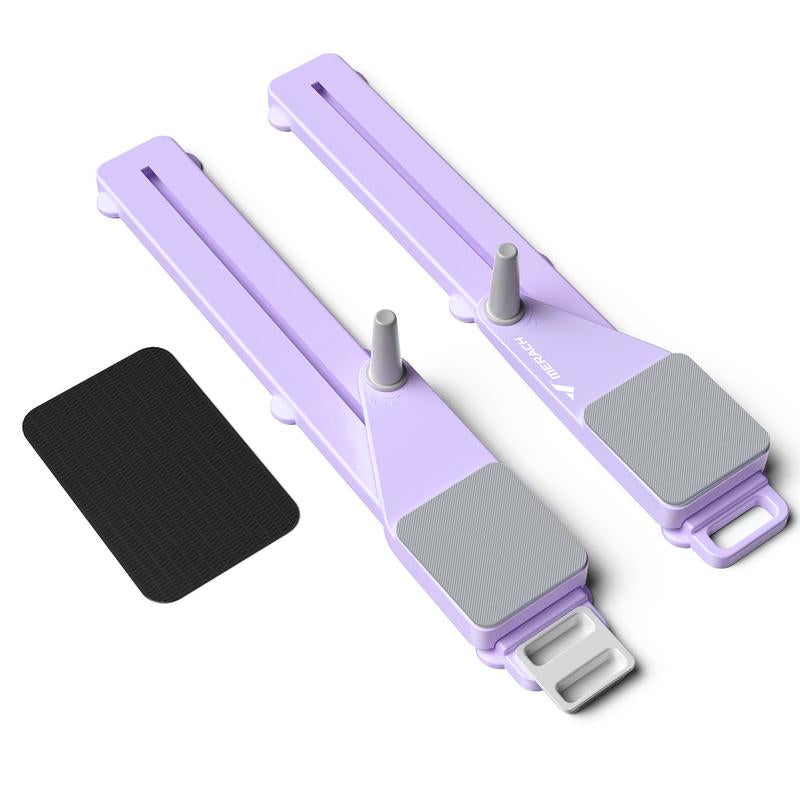 Merach Multi-Functional Adjustable Ab Exercise Board, Split Ab Slide Roller Board, Home Pilates Reformer with Knee Mat for Home Gym Core & Ab Strength Training, Abdominal Crunch Machine, Tiktokshopblackfriday