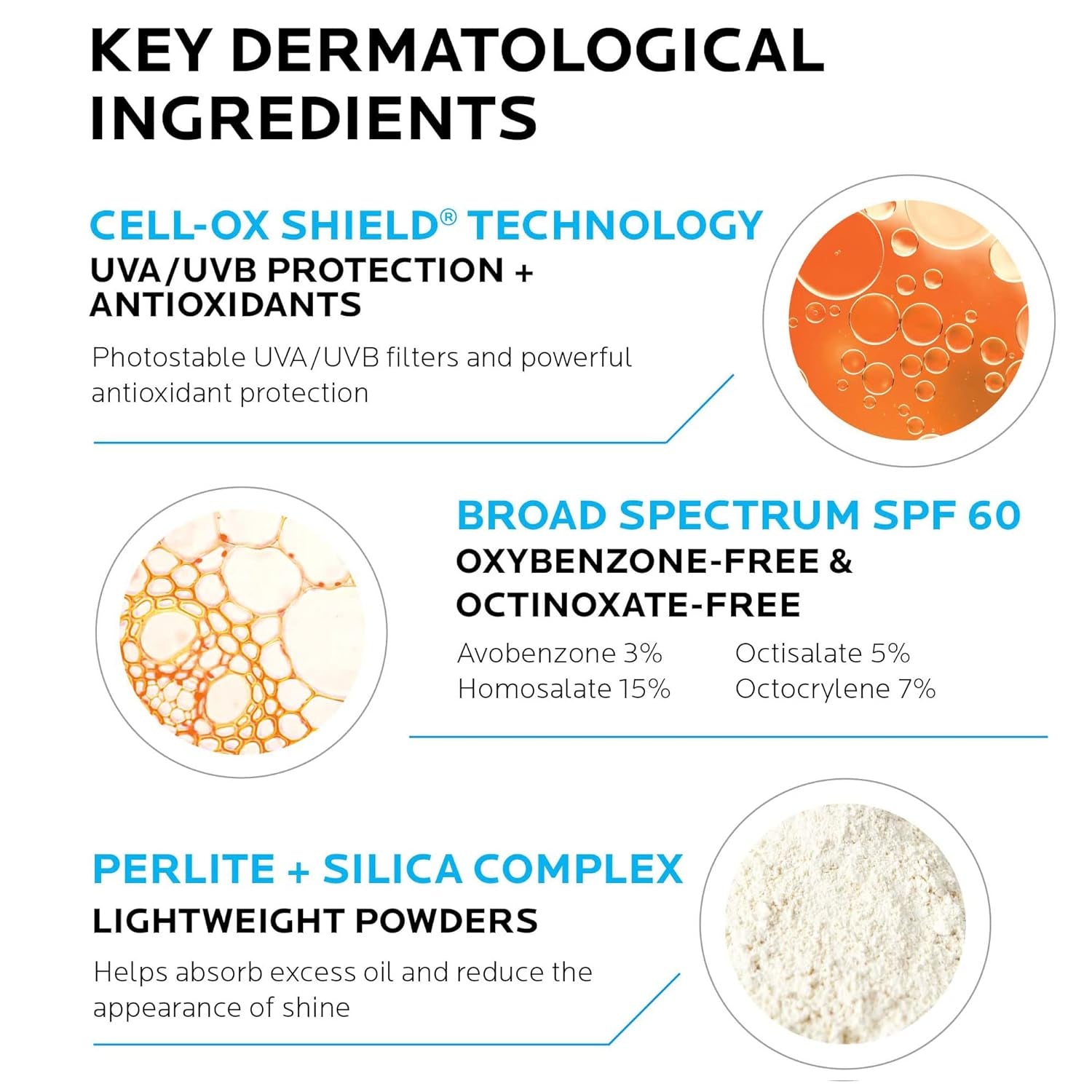 La Roche-Posay Anthelios Clear Skin Sunscreen Dry Touch SPF 60, Oil Free Sunscreen for Face, Oil Absorbing, Broad Spectrum SPF + Antioxidants, Non-Greasy, Oxybenzone Free, Travel Size