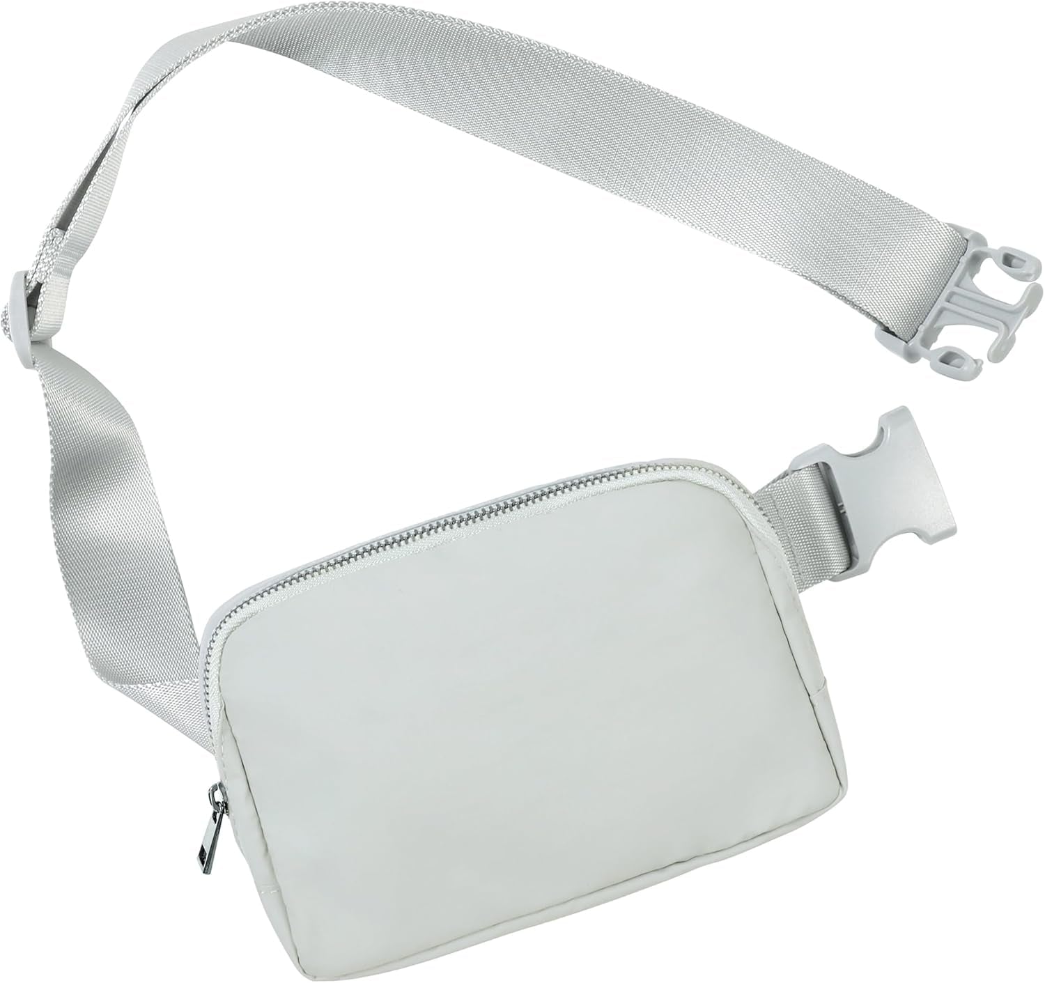 ODODOS Unisex Mini Belt Bag with Adjustable Strap Small Fanny Pack for Workout Running Traveling Hiking, Black