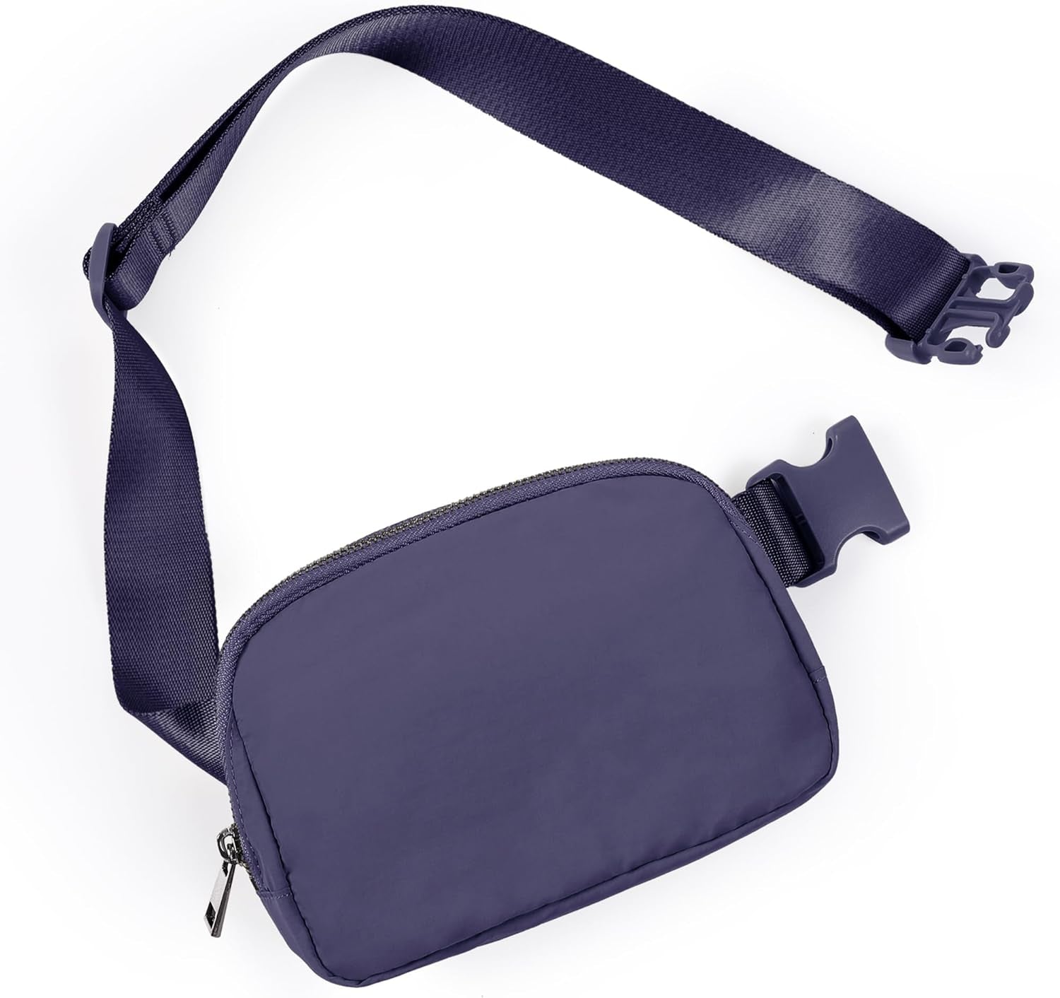 ODODOS Unisex Mini Belt Bag with Adjustable Strap Small Fanny Pack for Workout Running Traveling Hiking, Black