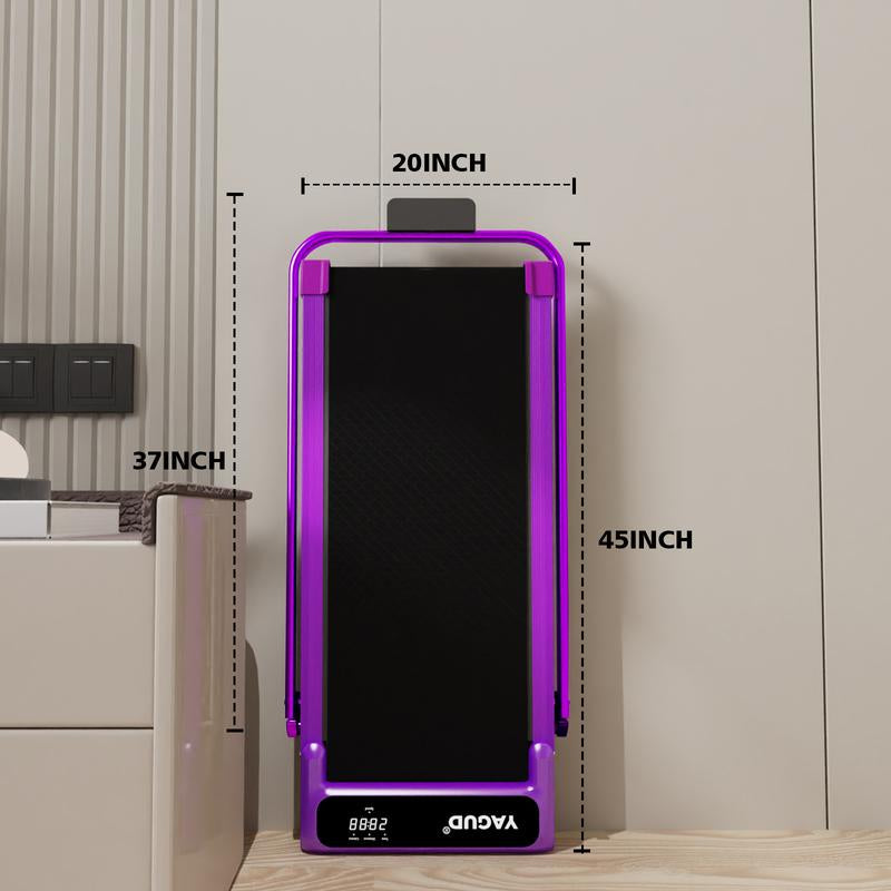 【Upgraded Version】Yagud Walking Pad with Wheels,Remote Control, LED Display, Portable under Desk Treadmill for Small Spaces, Home/Office Exercise Equipment Fitness Workout Calories