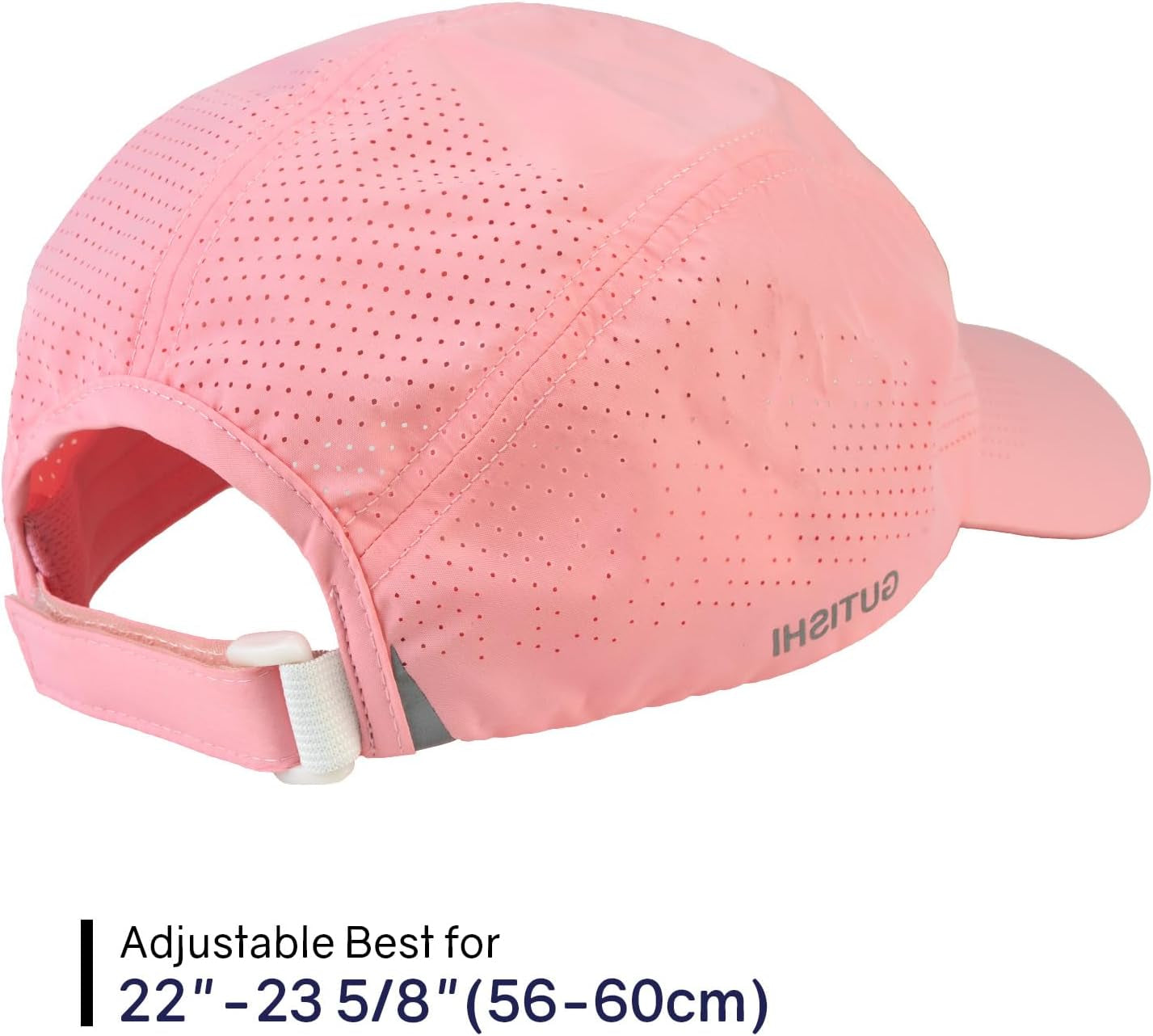 Quick Dry Running Hat Adjustable Cooling Baseball Hat Breathable Sport Cap Reflective UPF 50+ Run Hats for Womens Men