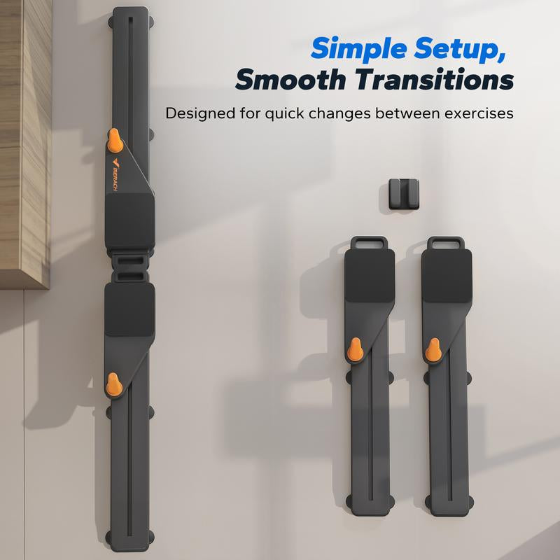 Merach Multi-Functional Adjustable Ab Exercise Board, Split Ab Slide Roller Board, Home Pilates Reformer with Knee Mat for Home Gym Core & Ab Strength Training, Abdominal Crunch Machine, Tiktokshopblackfriday