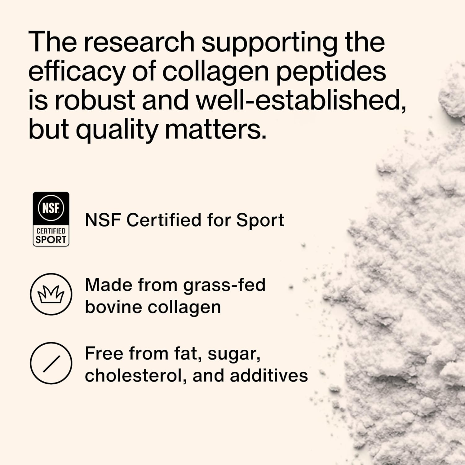 Momentous Grass-Fed Collagen Peptides Powder - Collagen Protein Powder with Fortigel & Vitamin C for Hair, Skin, Nails, & Joint Health Support - NSF Certified for Sport - Packaging May Vary