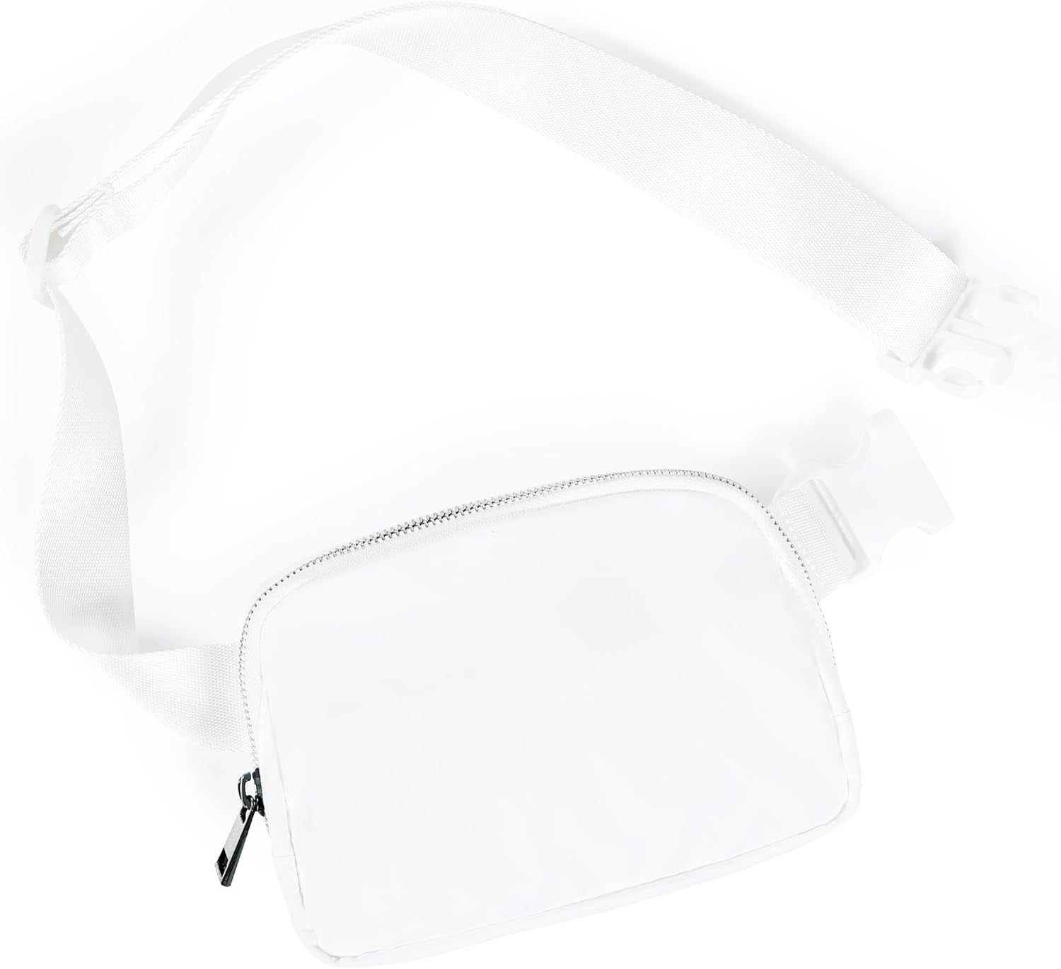 ODODOS Unisex Mini Belt Bag with Adjustable Strap Small Fanny Pack for Workout Running Traveling Hiking, Black