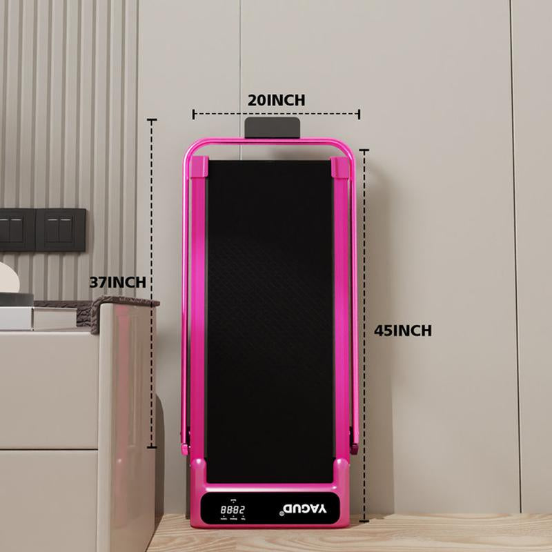 【Upgraded Version】Yagud Walking Pad with Wheels,Remote Control, LED Display, Portable under Desk Treadmill for Small Spaces, Home/Office Exercise Equipment Fitness Workout Calories