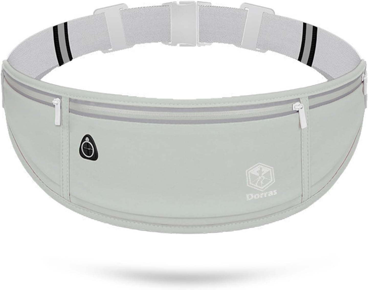 Slim Running Belt, Workout Fanny Packs for Women, Exercise Waist Pack Running Phone Holder Money Belt Runner Bag