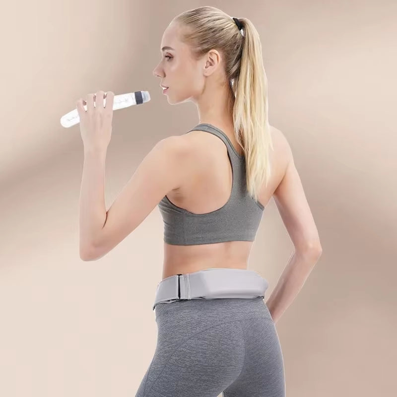 Invisible Sports Hydration Belt Bag Running Phone Belt Waist Pack with Water Bottle Holder for Men Women Cycling Hiking Walking