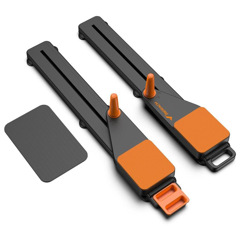 Merach Multi-Functional Adjustable Ab Exercise Board, Split Ab Slide Roller Board, Home Pilates Reformer with Knee Mat for Home Gym Core & Ab Strength Training, Abdominal Crunch Machine, Tiktokshopblackfriday