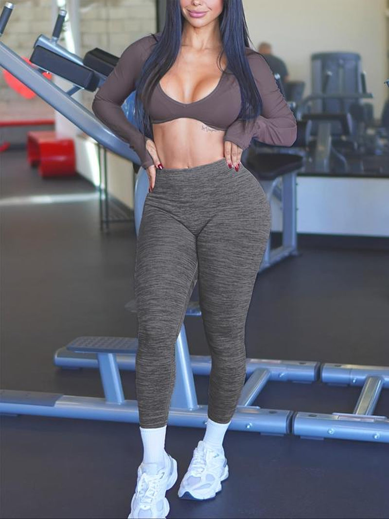 Women'S Yoga Fitness Long Pants, Sexy Low Waist Rear V Sport Underwear, Comfortable Stretchy Material, Ideal for Gym Workouts