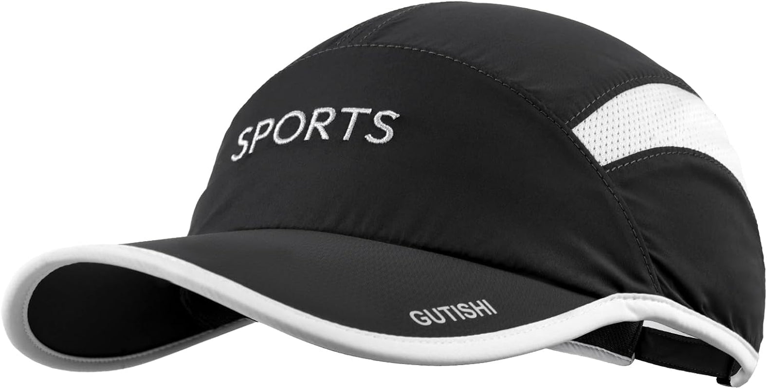 Quick Dry Running Hat Adjustable Cooling Baseball Hat Breathable Sport Cap Reflective UPF 50+ Run Hats for Womens Men