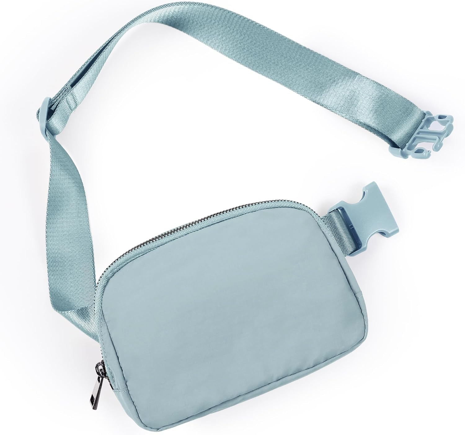 ODODOS Unisex Mini Belt Bag with Adjustable Strap Small Fanny Pack for Workout Running Traveling Hiking, Black